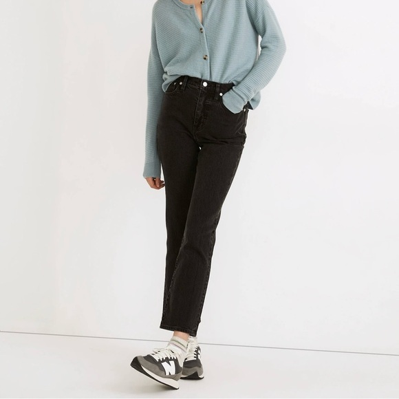 Madewell Petite Slim Demi Boot Jeans in Lunar Wash Size 28P - Picture 1 of 10